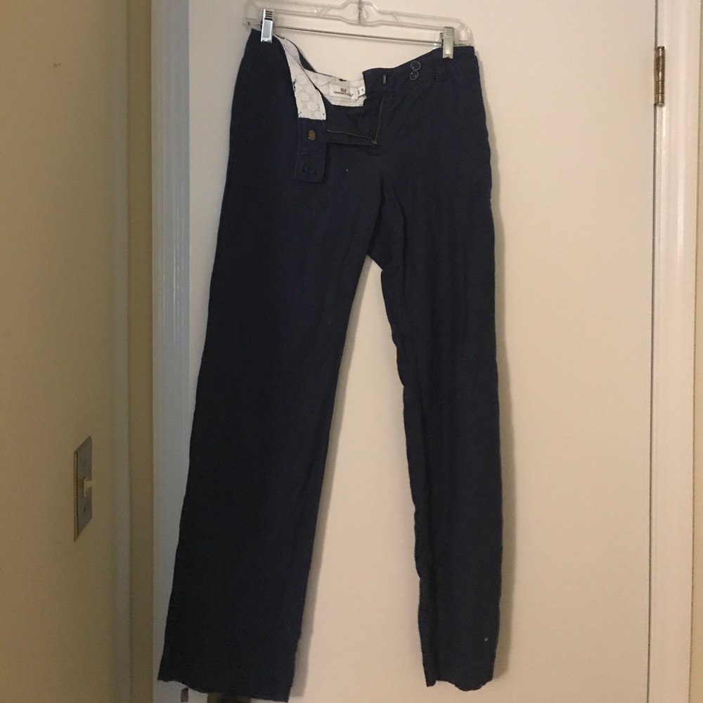 Vineyard Vines Navy blue pants. Size 0